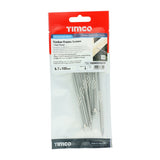 6 x TIMCO Timber Screws Hex Flange Head A4 Stainless Steel - 6.7 x 100