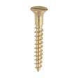 200 x TIMCO Solid Brass Countersunk Woodscrews - 10 x 1 1/2