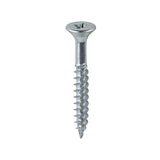 200 x TIMCO Twin-Threaded Countersunk Silver Woodscrews - 10 x 1 1/2