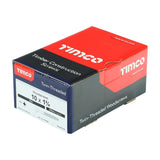 200 x TIMCO Twin-Threaded Countersunk Silver Woodscrews - 10 x 1 3/4