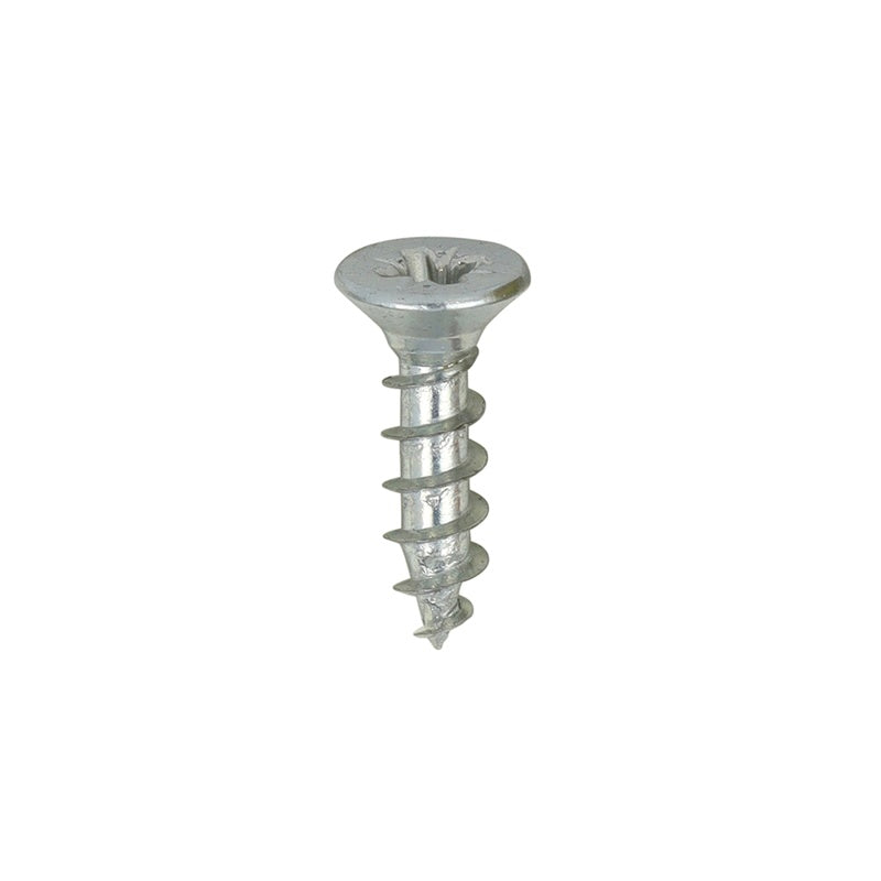 200 x TIMCO Solo Countersunk Silver Woodscrews - 3.0 x 12