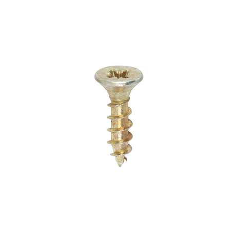 200 x TIMCO Solo Countersunk Gold Woodscrews - 3.0 x 12