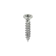 200 x TIMCO Classic Multi-Purpose Reduced Head Countersunk Nickel Piano Hinge Woodscrews - 3.0 x 16