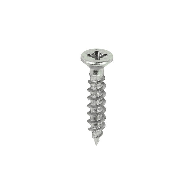 200 x TIMCO Classic Multi-Purpose Reduced Head Countersunk Nickel Piano Hinge Woodscrews - 3.0 x 16