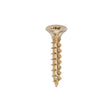 200 x TIMCO Solo Countersunk Gold Woodscrews - 3.0 x 17