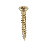 200 x TIMCO Classic Multi-Purpose Countersunk Gold Woodscrews - 3.0 x 20