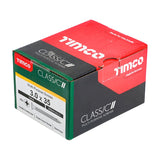 200 x TIMCO Classic Multi-Purpose Countersunk Gold Woodscrews - 3.0 x 35