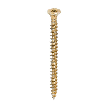 200 x TIMCO Velocity Premium Multi-Use Countersunk Gold Woodscrews - 3.0 x 40