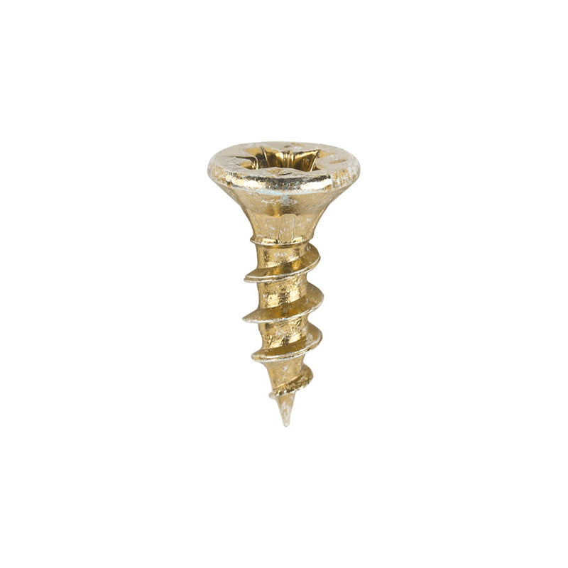 200 x TIMCO C2 Strong-Fix Multi-Purpose Premium Countersunk Gold Woodscrews - 3.5 x 12