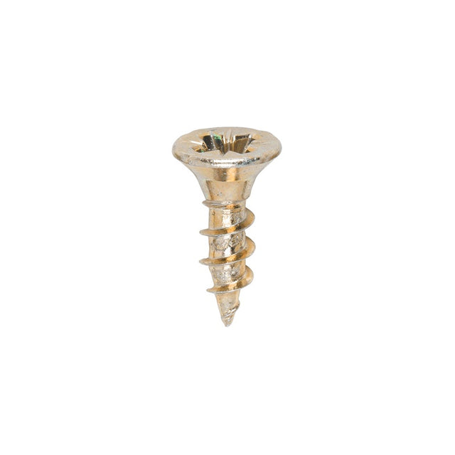 200 x TIMCO Solo Countersunk Gold Woodscrews - 3.5 x 12