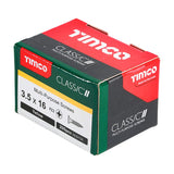 200 x TIMCO Classic Multi-Purpose Countersunk Gold Woodscrews - 3.5 x 16