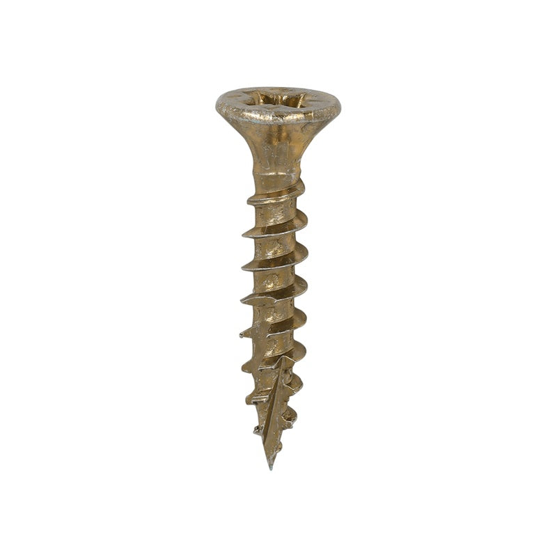 200 x TIMCO C2 Strong-Fix Multi-Purpose Premium Countersunk Gold Woodscrews - 3.5 x 20