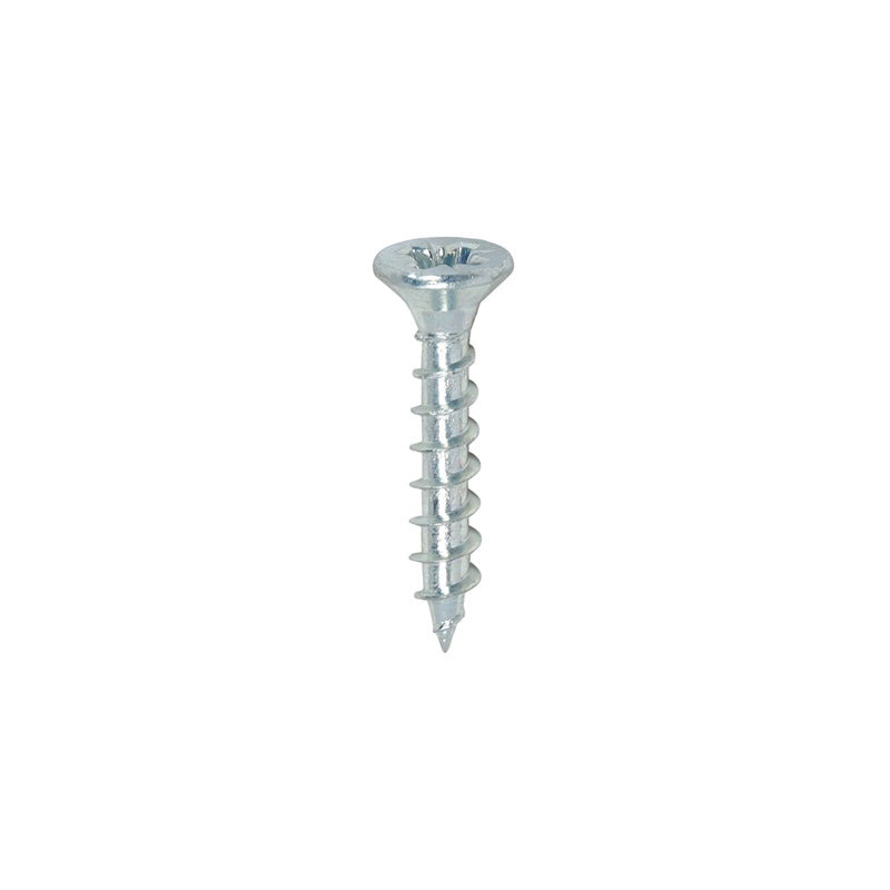 200 x TIMCO Solo Countersunk Silver Woodscrews - 3.5 x 20