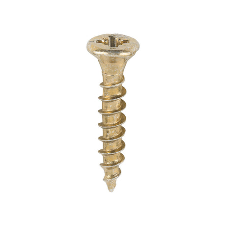 200 x TIMCO Velocity Premium Multi-Use Countersunk Gold Woodscrews - 3.5 x 20