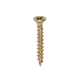 200 x TIMCO Solo Countersunk Gold Woodscrews - 3.5 x 25