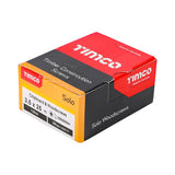 200 x TIMCO Solo Countersunk Gold Woodscrews - 3.5 x 25