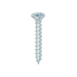 200 x TIMCO Solo Countersunk Silver Woodscrews - 3.5 x 25