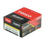 200 x TIMCO Velocity Premium Multi-Use Countersunk Gold Woodscrews - 3.5 x 25