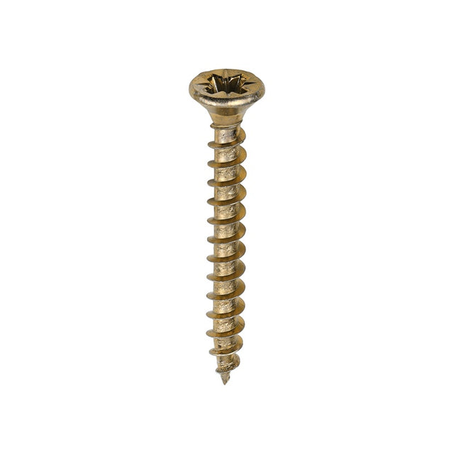 200 x TIMCO Solo Countersunk Gold Woodscrews - 3.5 x 30