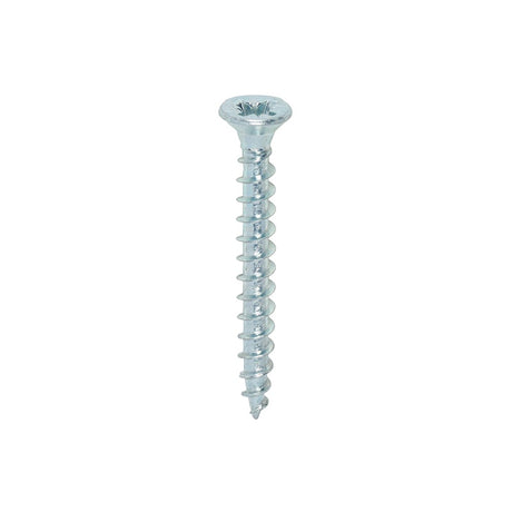 200 x TIMCO Solo Countersunk Silver Woodscrews - 3.5 x 30