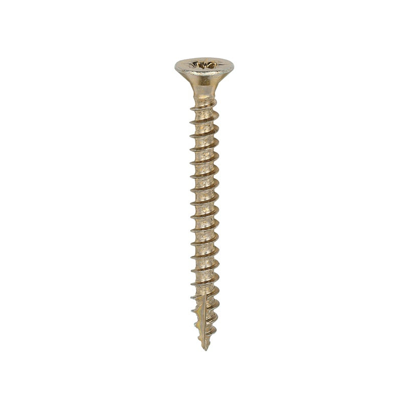 200 x TIMCO Classic Multi-Purpose Countersunk Gold Woodscrews - 3.5 x 35