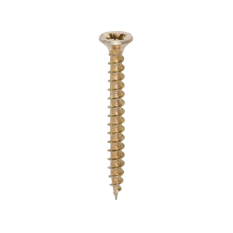 200 x TIMCO Solo Countersunk Gold Woodscrews - 3.5 x 35