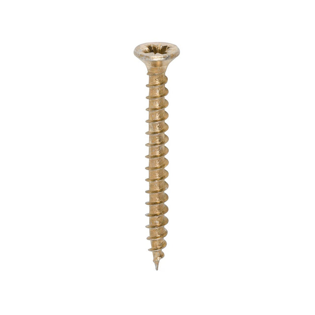 200 x TIMCO Solo Countersunk Gold Woodscrews - 3.5 x 35