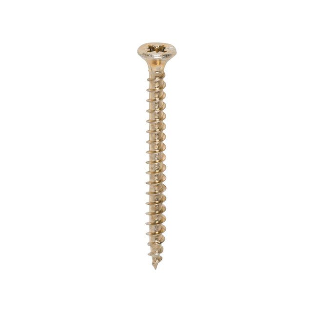 200 x TIMCO Solo Countersunk Gold Woodscrews - 3.5 x 40