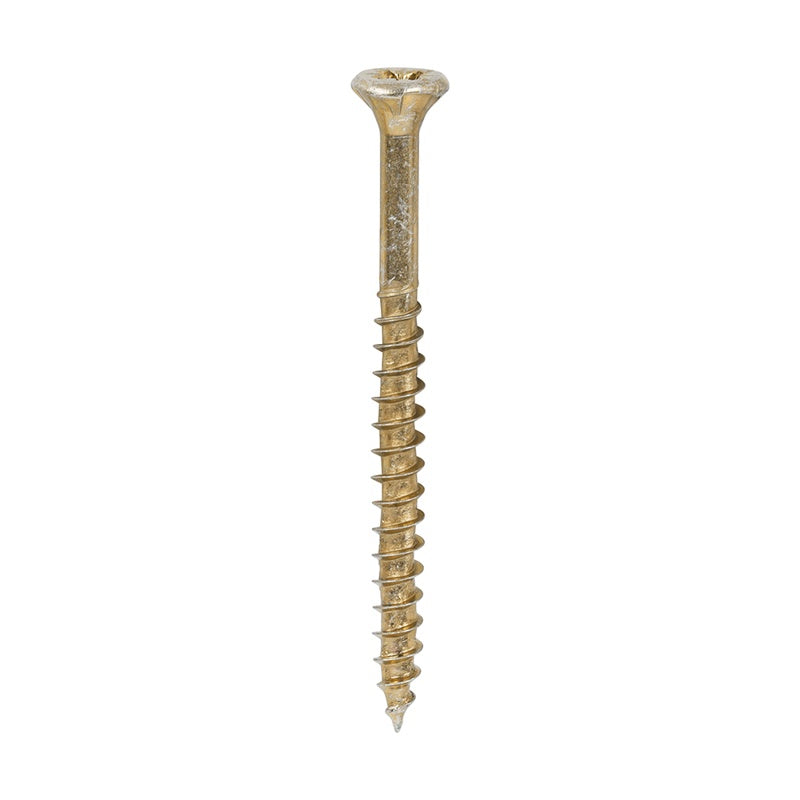 200 x TIMCO Velocity Premium Multi-Use Countersunk Gold Woodscrews - 3.5 x 45