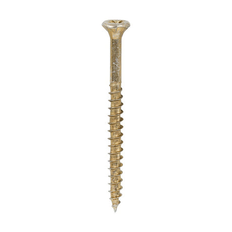 200 x TIMCO Velocity Premium Multi-Use Countersunk Gold Woodscrews - 3.5 x 45