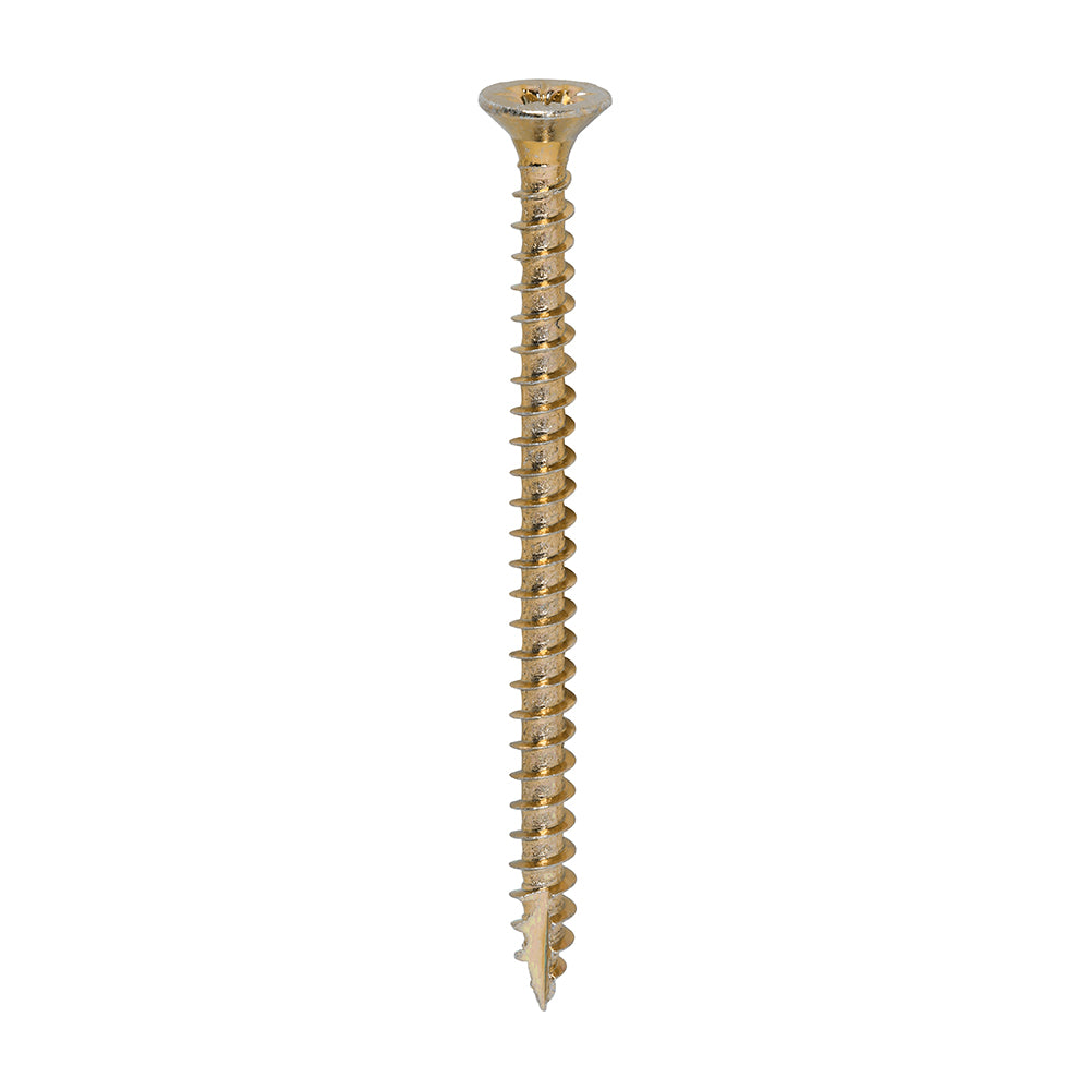 200 x TIMCO Classic Multi-Purpose Countersunk Gold Woodscrews - 3.5 x 50