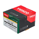 200 x TIMCO Classic Multi-Purpose Countersunk Gold Woodscrews - 3.5 x 50