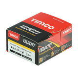 200 x TIMCO Velocity Premium Multi-Use Countersunk Gold Woodscrews - 4.0 x 16