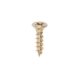 200 x TIMCO Solo Countersunk Gold Woodscrews - 4.0 x 17