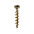 200 x TIMCO Solo Countersunk Gold Woodscrews - 4.0 x 30