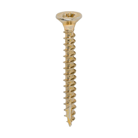 200 x TIMCO Classic Multi-Purpose Countersunk Gold Woodscrews - 4.0 x 35