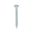 200 x TIMCO Solo Countersunk Silver Woodscrews - 4.0 x 35