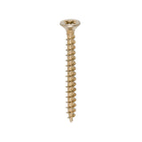 200 x TIMCO Solo Countersunk Gold Woodscrews - 4.0 x 40