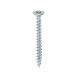 200 x TIMCO Solo Countersunk Silver Woodscrews - 4.0 x 40