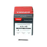 500 x TIMCO Carcass Screws - 4.0 x 45