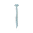 200 x TIMCO Solo Countersunk Silver Woodscrews - 4.0 x 45