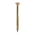 200 x TIMCO C2 Clamp-Fix Multi-Purpose Premium Countersunk Gold Woodscrews - 4.0 x 50