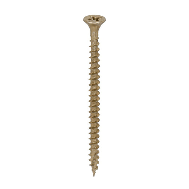 200 x TIMCO C2 Strong-Fix Multi-Purpose Premium Countersunk Gold Woodscrews - 4.0 x 60