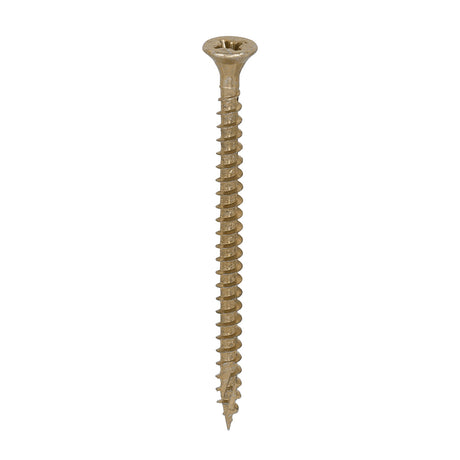 200 x TIMCO C2 Strong-Fix Multi-Purpose Premium Countersunk Gold Woodscrews - 4.0 x 60