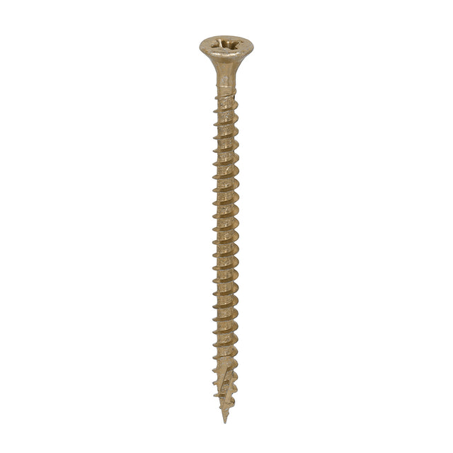 200 x TIMCO C2 Strong-Fix Multi-Purpose Premium Countersunk Gold Woodscrews - 4.0 x 60