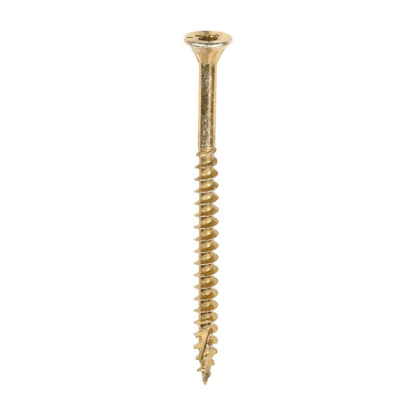 200 x TIMCO C2 Clamp-Fix Multi-Purpose Premium Countersunk Gold Woodscrews - 4.0 x 60