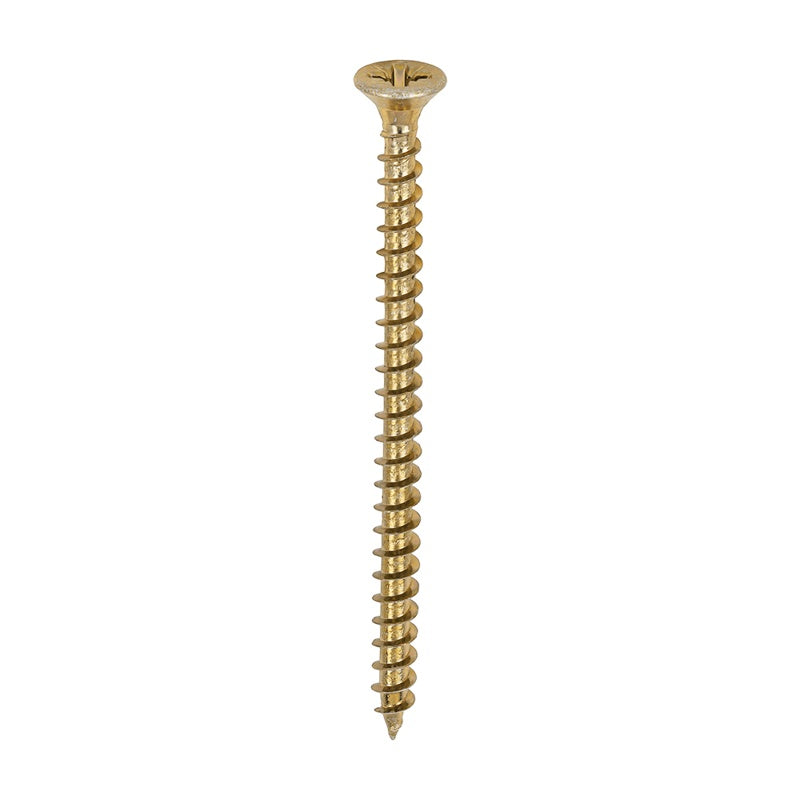 1000 x TIMCO Solo Countersunk Gold Woodscrews - 4.0 x 60