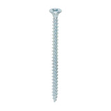 200 x TIMCO Solo Countersunk Silver Woodscrews - 4.0 x 60