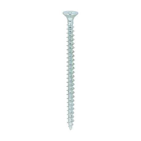 200 x TIMCO Solo Countersunk Silver Woodscrews - 4.0 x 60