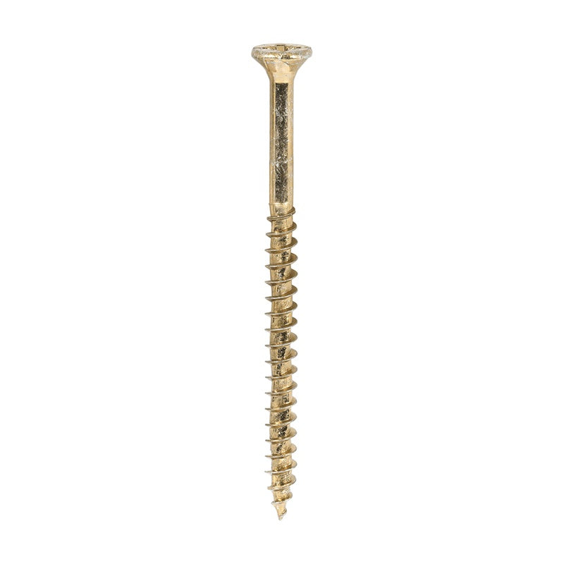 200 x TIMCO Velocity Premium Multi-Use Countersunk Gold Woodscrews - 4.0 x 60